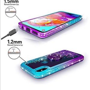 Silverback galaxy A10, case, moving liquid